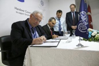 The UN Migration Agency (IOM) handed over medical equipment funded by the European Union (EU) to Turkey’s Saraykent Migrant Health Training Centre to help migrants and refugees in Hatay province, on the Turkish-Syrian border.