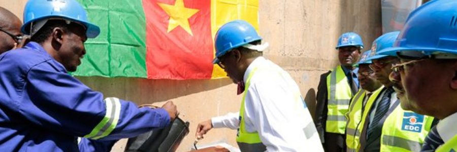 Cameroon: AfDB President lays foundation stone of Lom Pangar Dam power plant Cameroon: AfDB President lays foundation stone of Lom Pangar Dam power plant