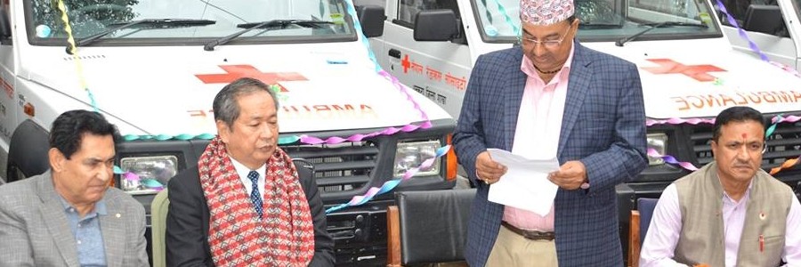 Japan donates four ambulance vehicles Japan donates four ambulance vehicles