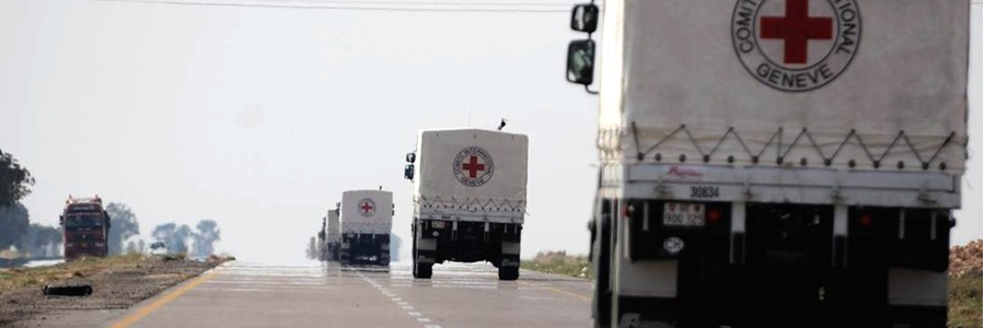 Red Cross sent 121 tons of humanitarian aid to Donetsk region