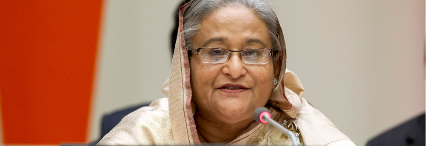 Bangladesh PM visits overflowing settlements in Cox’s Bazar Bangladesh PM visits overflowing settlements in Cox’s Bazar