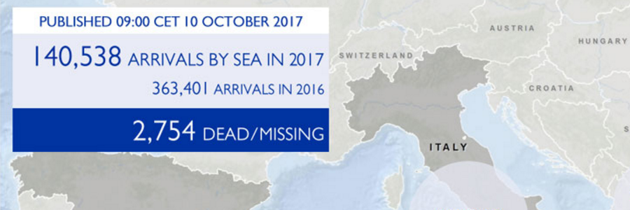 Mediterranean migrant arrivals reach 140,538 in 2017 Mediterranean migrant arrivals reach 140,538 in 2017