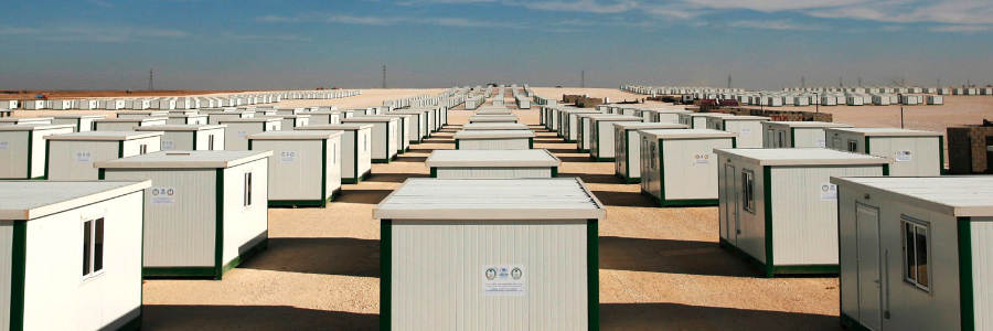 Syrian refugees at UAE-Jordanian camp receive winter clothes Syrian refugees at UAE-Jordanian camp receive winter clothes