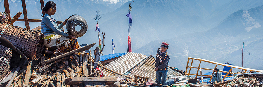 Nepal: earthquake resistant reconstruction programme well under way Nepal: earthquake resistant reconstruction programme well under way
