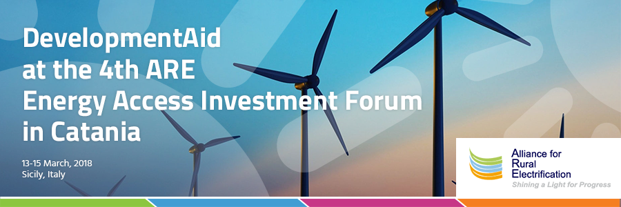 4th ARE Energy Access Investment Forum in Catania (March 13 - 15) 4th ARE Energy Access Investment Forum in Catania (March 13 - 15)