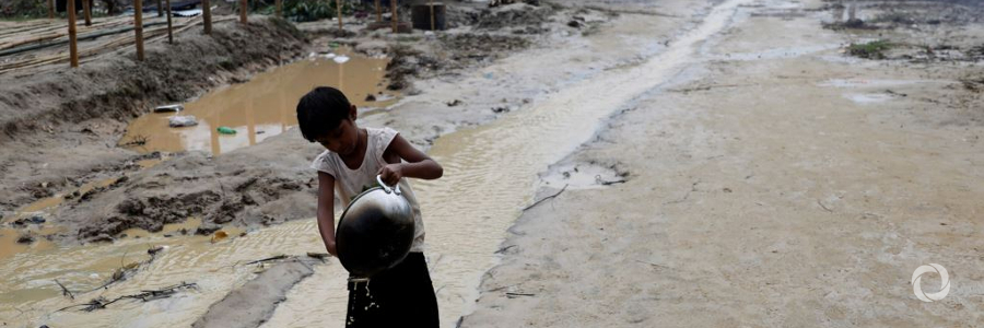 Storms raise risk of water contamination in Bangladesh’s cash-strapped Rohingya refugee camps Storms raise risk of water contamination in Bangladesh’s cash-strapped Rohingya refugee camps