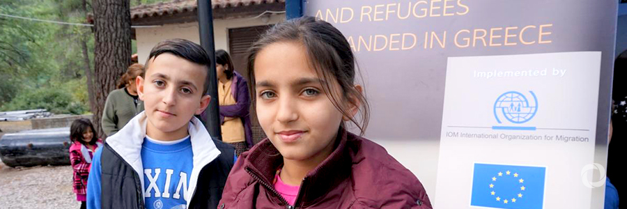 UN Migration Agency, EU, Greece help 2,800 migrant and refugee children go back to school in 2018 UN Migration Agency, EU, Greece help 2,800 migrant and refugee children go back to school in 2018