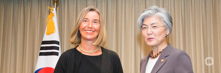 Federica Mogherini expresses full support for denuclearisation and peace on the Korean Peninsula Federica Mogherini expresses full support for denuclearisation and peace on the Korean Peninsula