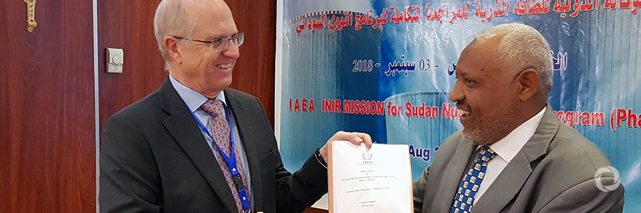 IAEA reviews Sudan's nuclear power infrastructure development IAEA reviews Sudan's nuclear power infrastructure development