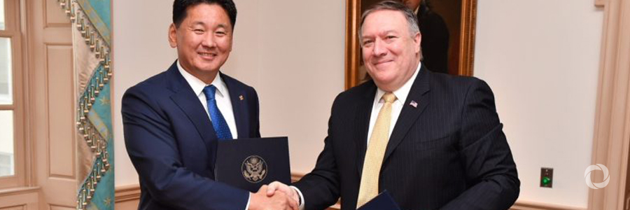 U.S., Mongolia celebrate signing of $350 million MCC compact to address impending water crisis U.S., Mongolia celebrate signing of $350 million MCC compact to address impending water crisis