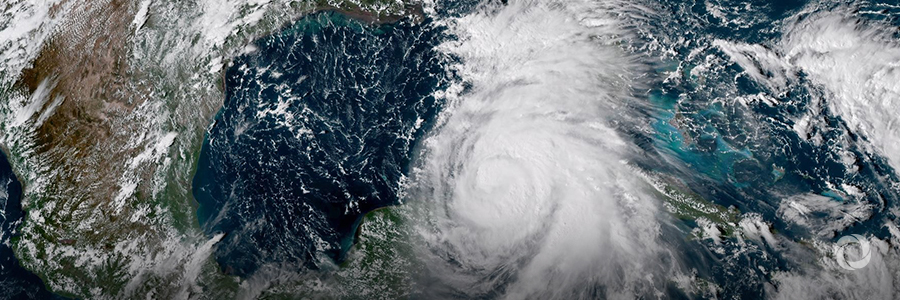 Tropical storm Michael in southeast US
