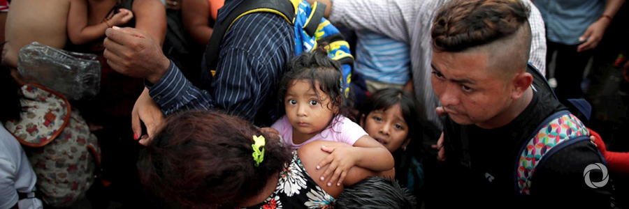 Lone children among most vulnerable in human ‘caravan’