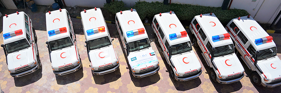 IOM donates 22 ambulances for humanitarian assistance in Yemen IOM donates 22 ambulances for humanitarian assistance in Yemen