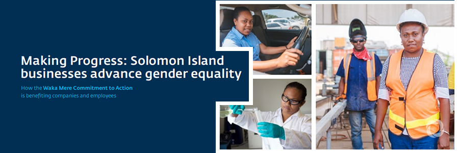 Progress in Promoting Gender Equality in the Workplace in Solomon ...
