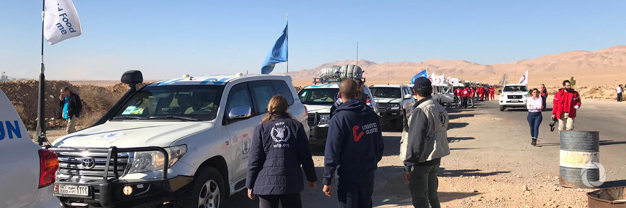 UN chief welcomes first aid convoy to Rukban camp UN chief welcomes first aid convoy to Rukban camp