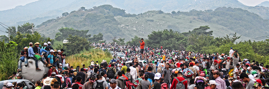 UN agency assists Central American caravan migrants, voices concern for receiving countries UN agency assists Central American caravan migrants, voices concern for receiving countries