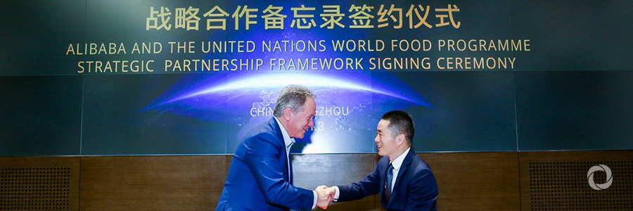 WFP and Alibaba enter strategic partnership to support UN Sustainable Development Goal of a world with Zero Hunger