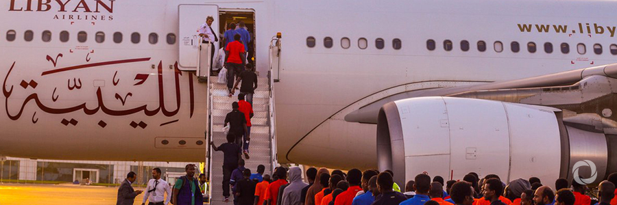 Suspended for two years, IOM resumes voluntary humanitarian return flights from Southern Libya