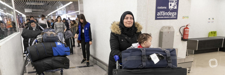 First resettled refugees arrive in Portugal under new scheme