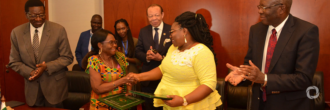 African Union Commission signs a memorandum of understanding on media and education for development Africa FORum (CAFOR) African Union Commission signs a memorandum of understanding on media and education for development Africa FORum (CAFOR)