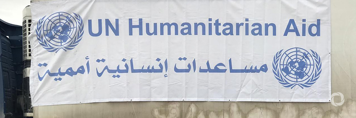 Largest joint UN humanitarian convoy of the war, reaches remote Syrian settlement Largest joint UN humanitarian convoy of the war, reaches remote Syrian settlement
