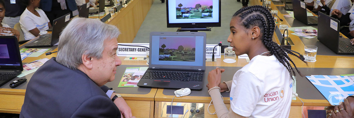 Female African coders ‘on the front-line of the battle’ to change gender power relations: UN chief Female African coders ‘on the front-line of the battle’ to change gender power relations: UN chief