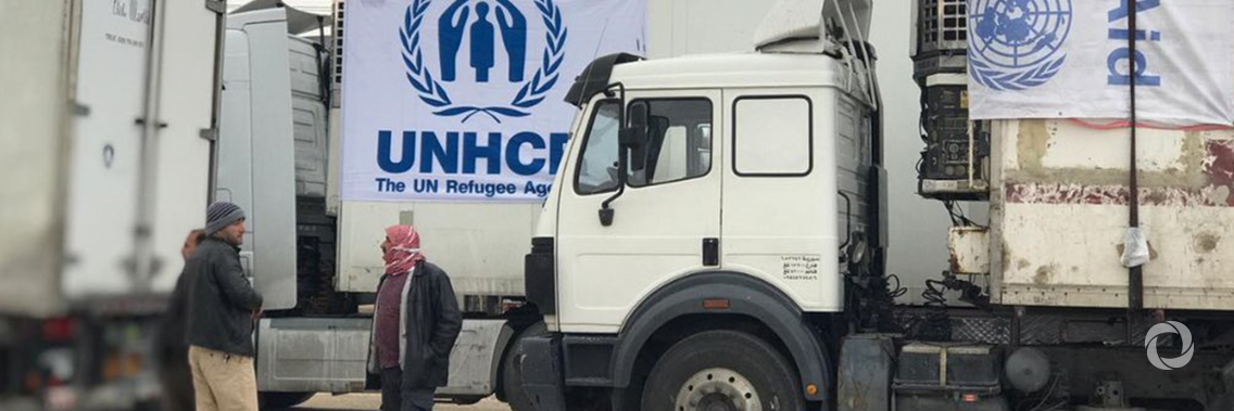 118-truck convoy delivers urgent aid to stranded residents in Rukban, Syria 118-truck convoy delivers urgent aid to stranded residents in Rukban, Syria