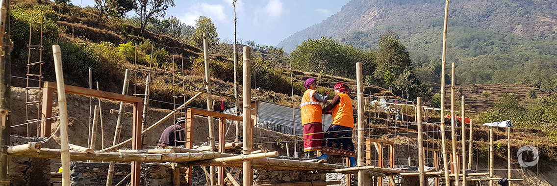 Nepalese families are benefiting from earthquake-resilient buildings thanks to Islamic Relief Nepalese families are benefiting from earthquake-resilient buildings thanks to Islamic Relief