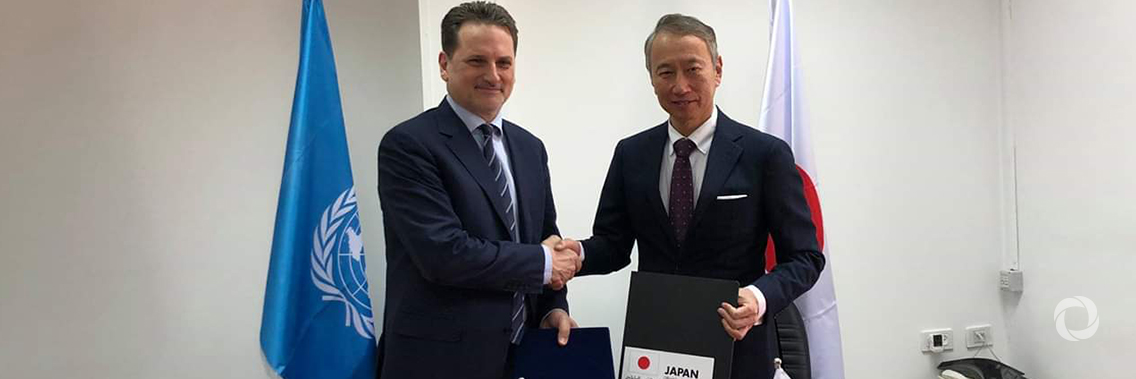 Japan contributes US$23 Million to UNRWA in support of Palestine refugees Japan contributes US$23 Million to UNRWA in support of Palestine refugees