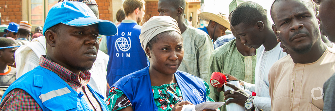 Thousands of Nigerians displaced by conflict find safe shelter in new camp Thousands of Nigerians displaced by conflict find safe shelter in new camp