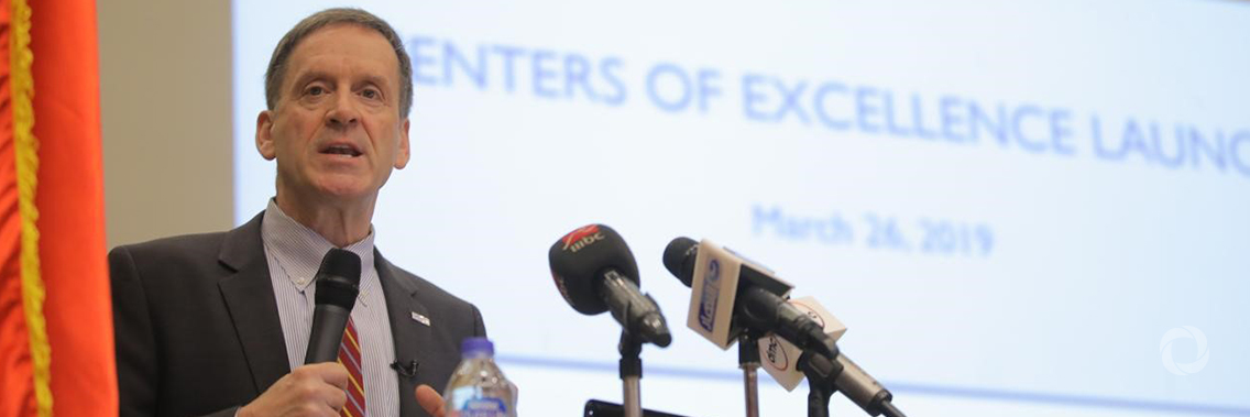 Partnering with American Universities to create centers of excellence in energy, water, and agriculture in Egypt