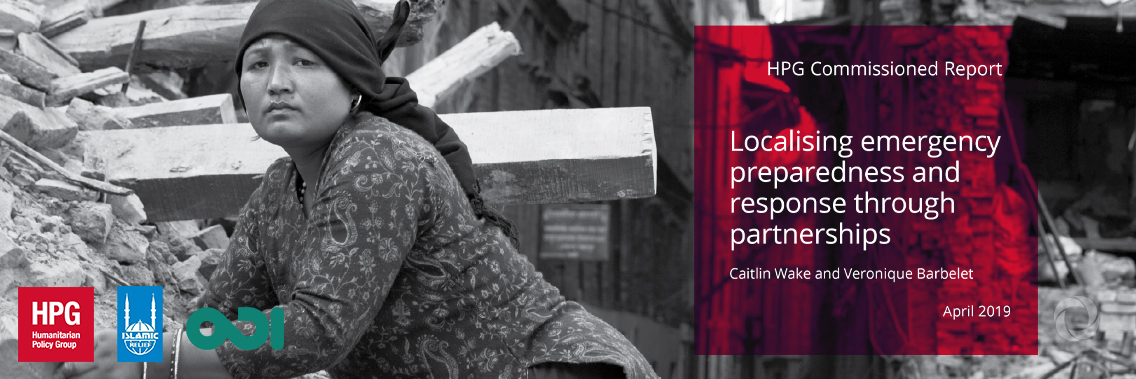 Enhancing local capacity to increase the impact of humanitarian aid