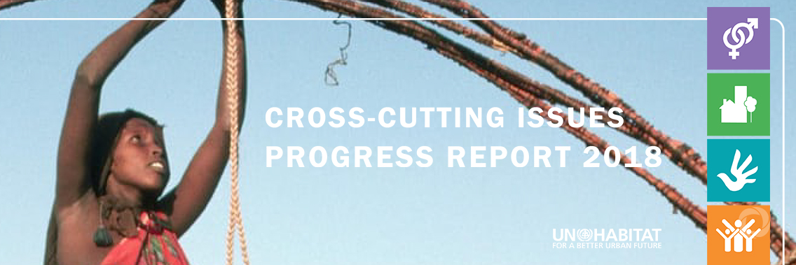 UN-Habitat outlines key achievements in the Cross-Cutting Report 2018 UN-Habitat outlines key achievements in the Cross-Cutting Report 2018