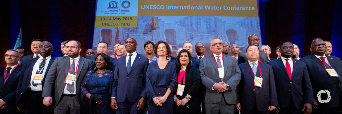 Mobilization at the highest level at UNESCO to meet the challenge of access to water Mobilization at the highest level at UNESCO to meet the challenge of access to water