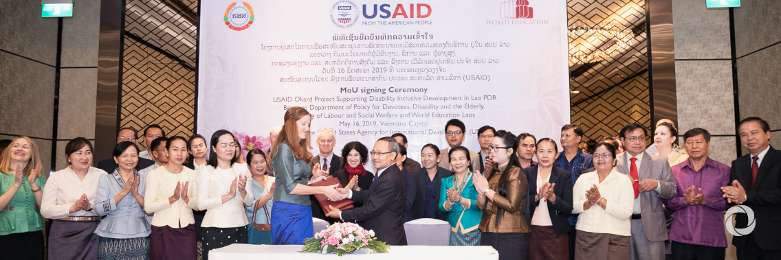 The U.S. and Lao PDR cooperate to improve well-being and self-reliance of persons with disabilities
