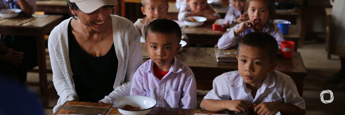 Food from the US helps WFP feed school children around LAO PDR Food from the US helps WFP feed school children around LAO PDR