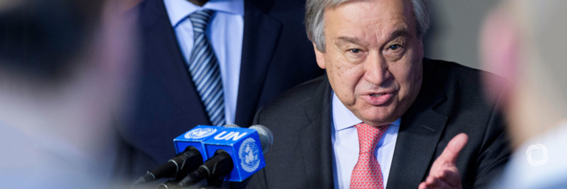 It’s time we took a seat ‘at your table’: Guterres calls on world youth to keep leading climate emergency response It’s time we took a seat ‘at your table’: Guterres calls on world youth to keep leading climate emergency response