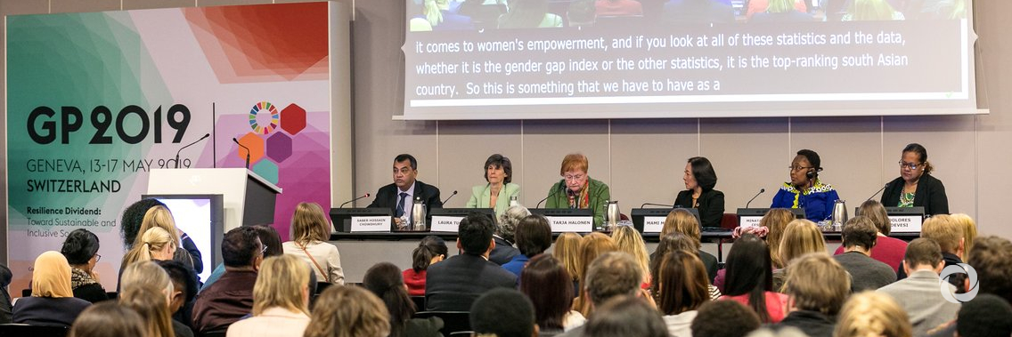 Promoting women’s leadership in Disaster Risk Reduction and resilience Promoting women’s leadership in Disaster Risk Reduction and resilience