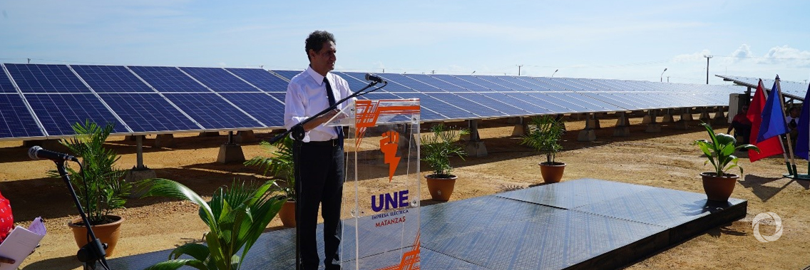 IRENA-ADFD partnership delivers 10MW solar PV project in Cuba