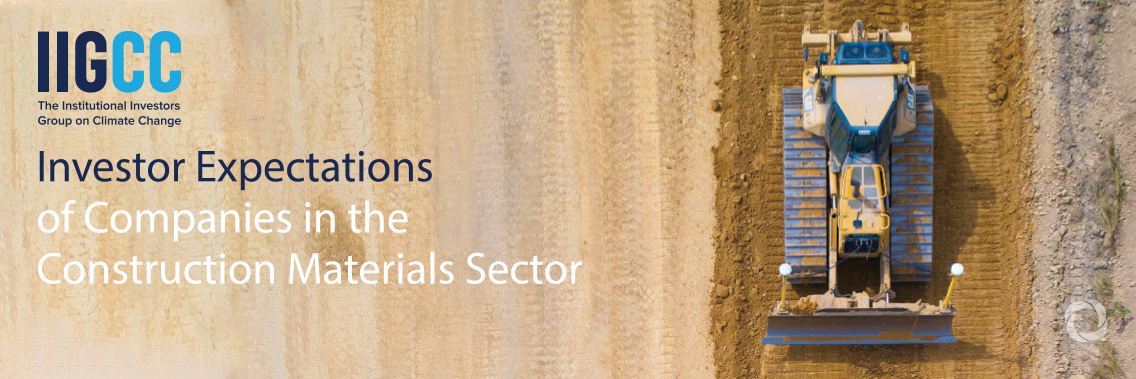 Investors call on cement companies to address business-critical contribution to climate change Investors call on cement companies to address business-critical contribution to climate change