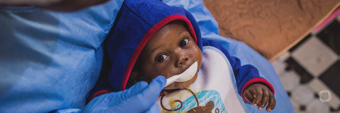 Amidst the Ebola virus outbreak, ADRA works to ensure malnourished children are fed Amidst the Ebola virus outbreak, ADRA works to ensure malnourished children are fed