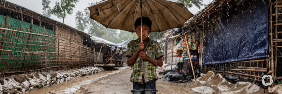 Rohingya refugee children in Cox’s Bazar at risk from flooding and landslides as monsoon rains continue Rohingya refugee children in Cox’s Bazar at risk from flooding and landslides as monsoon rains continue