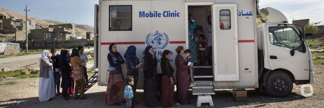 WHO delivers health care to displaced people in north-west Syria WHO delivers health care to displaced people in north-west Syria