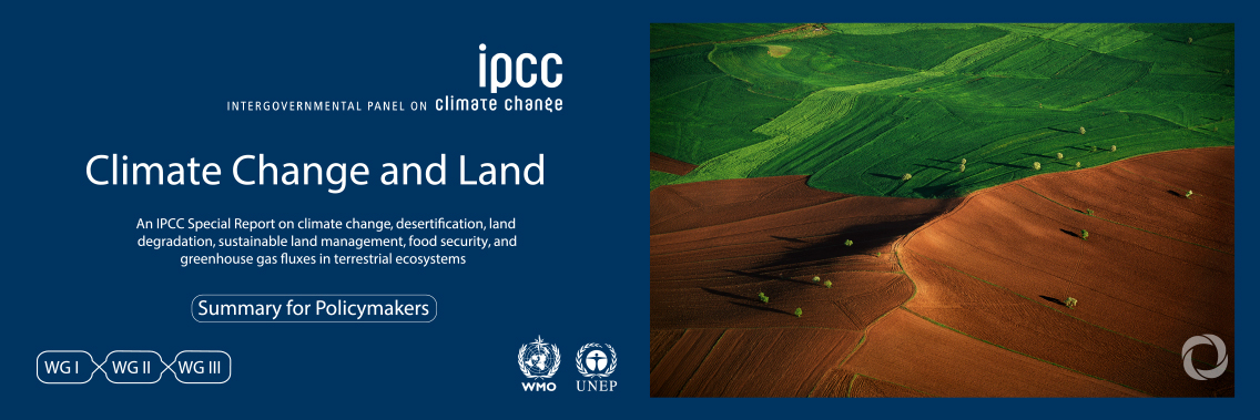 Land is a critical resource, IPCC report says Land is a critical resource, IPCC report says