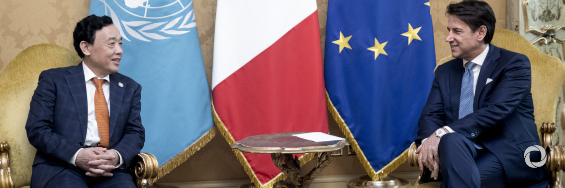 Italy and FAO confirm strategic partnership, including joint efforts to eradicate hunger and malnutrition