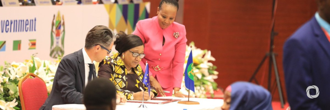 SADC and European Union (EU) sign three new programmes totalling €47 million for a five-year period SADC and European Union (EU) sign three new programmes totalling €47 million for a five-year period