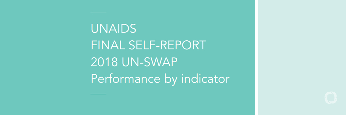UNAIDS still ahead in implementing UN-SWAP UNAIDS still ahead in implementing UN-SWAP