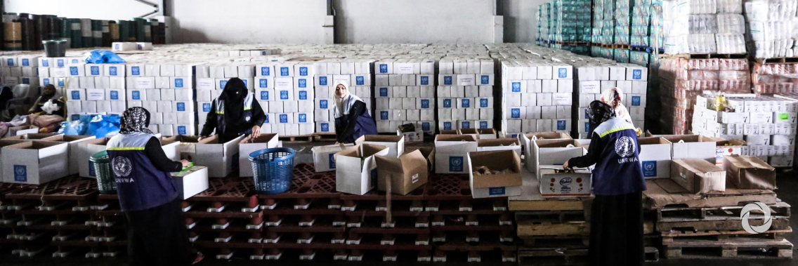 UNRWA opens a new supply warehouse in Rafah