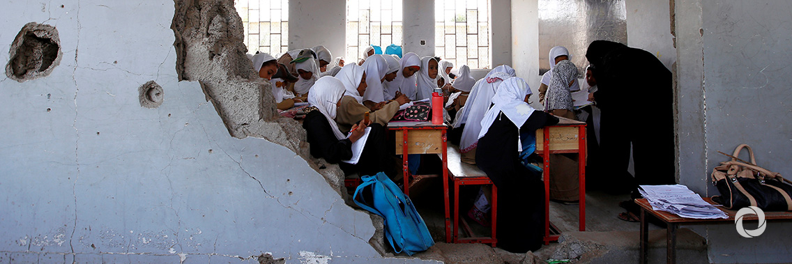 As school year starts in Yemen, 2 million children are out of school and another 3.7 million are at risk of dropping out As school year starts in Yemen, 2 million children are out of school and another 3.7 million are at risk of dropping out