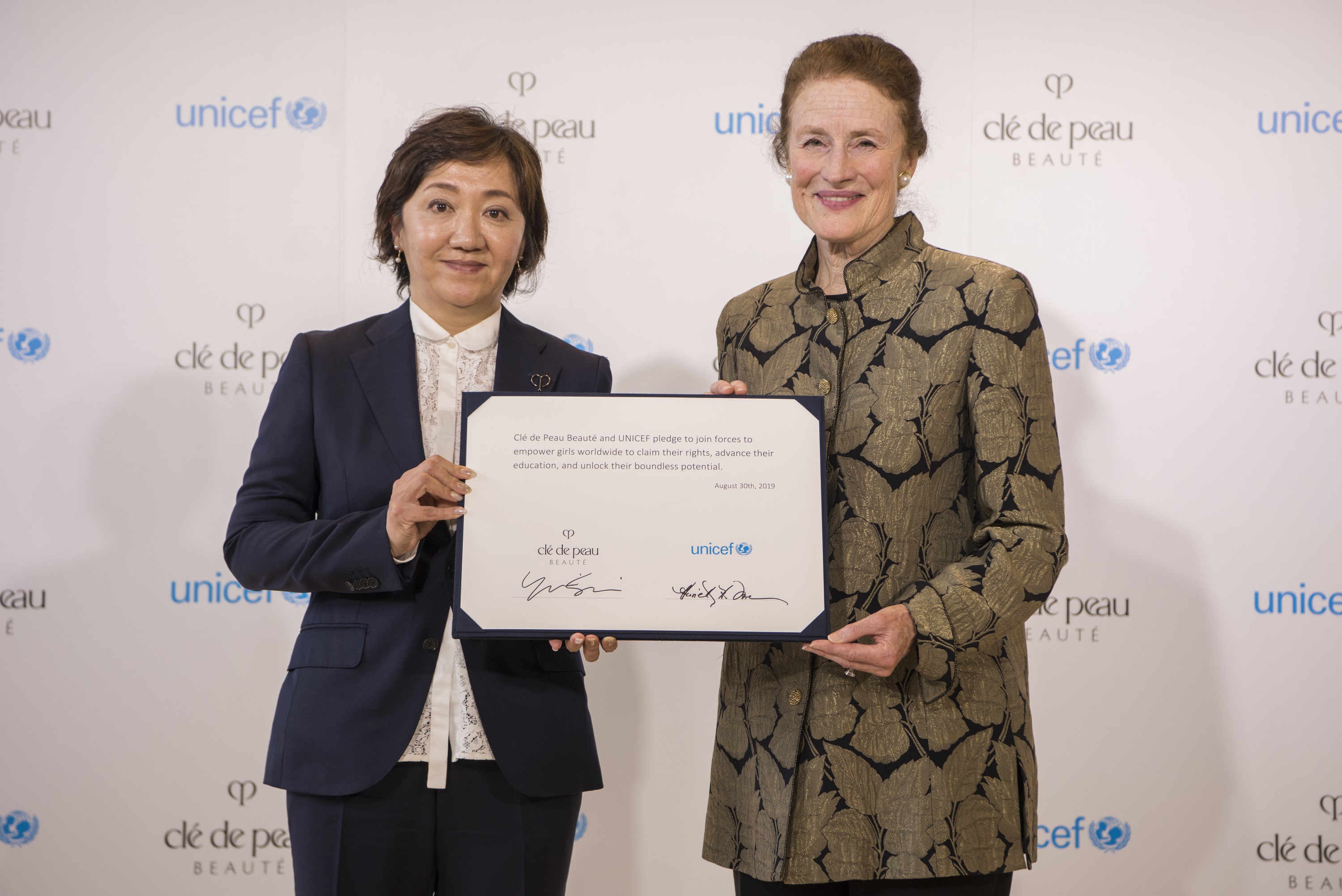 Clé de Peau Beauté announces multi-year global partnership with UNICEF